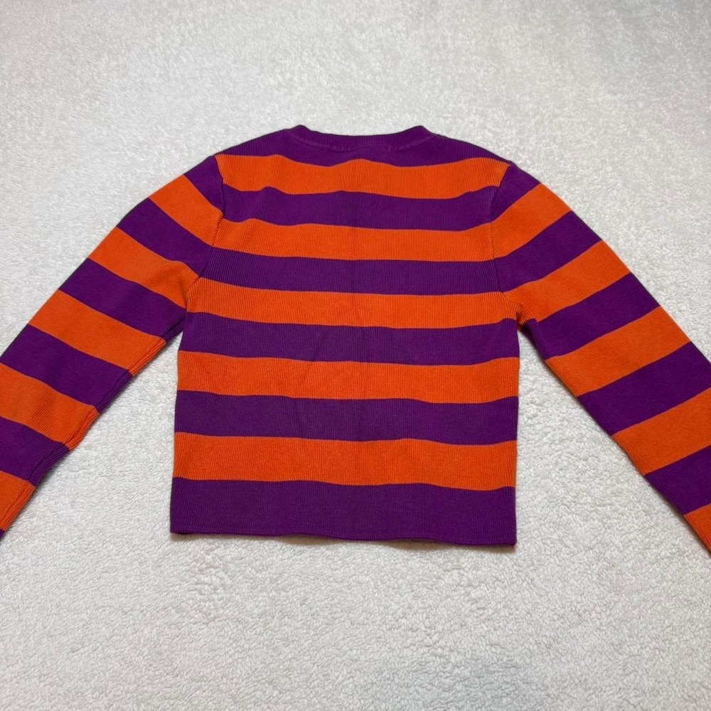 Zara striped cropped long sleeve - Picture 3 of 6